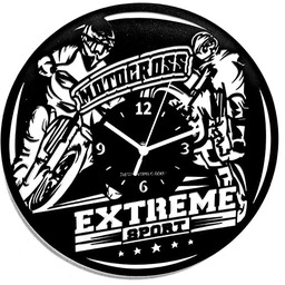 Instant Karma Clocks Zegar ścienny Motocross Extreme Enduro