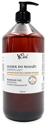 Naturalny wegański olejek do masażu VCee 1000 ml