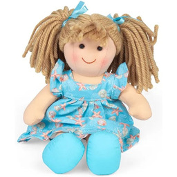 Szmaciana laleczka dla dzieci Misia 25 cm Bigjigs