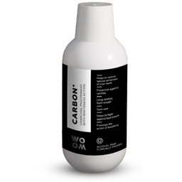 WOOM_Carbon+ Charcoal Mouthwash wybielający płyn z węglem