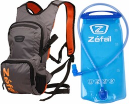 Zefal Z-Hydro XC Plecak nawodnieniający, 6 l, szary/pomarańczowy