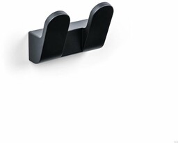 Wieszak ścienny Cannes-2 Metalowy Czarny Mat