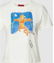 T-shirt ze wzorem w paski model ‘AMBITO’