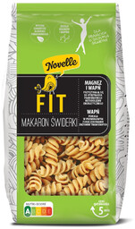 Novelle Makaron fit świderki semolinowy razowy 250 g