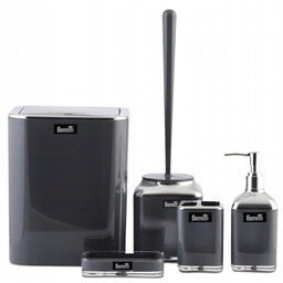 Kpl Łazienkowy Szary Kwadrat Berretti BR-7818