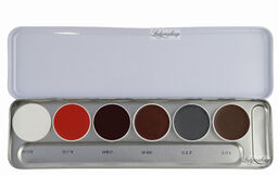 KRYOLAN - SUPRACOLOR - Make-up Palette with 6