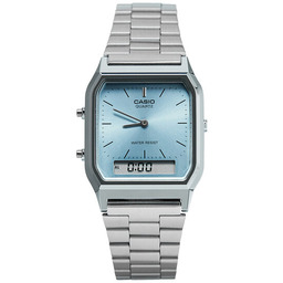 Zegarek Casio Vintage Maxi AQ-230A-2A1MQYES Srebrny