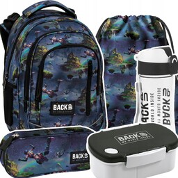 Zestaw 5 el. Plecak wczesnoszkolny BackUP 24 L