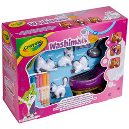Crayola Washimals Kotki Glam Figurki do malowania
