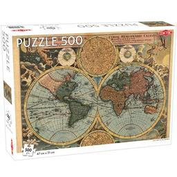 TACTIC Puzzle Lovers Old Map of the World