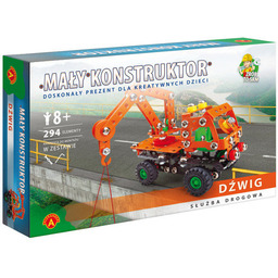 Alexander, Mały konstruktor, klocki Dźwig