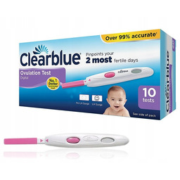 CLEARBLUE cyfrowy test owulacyjny 10szt