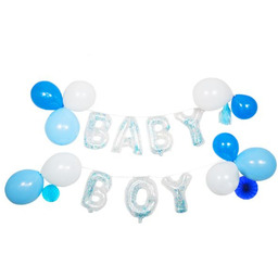 Zestaw balonów Baby Boy na baby shower -