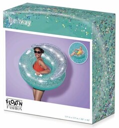 BESTWAY Koło dmuchane Glitter Dream