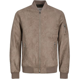 JACK & JONES Kurtka Mężczyźni Jjerocky Faux Suede