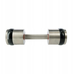 Hantle Chromowane 2x9kg Hms Treningowe Solidne