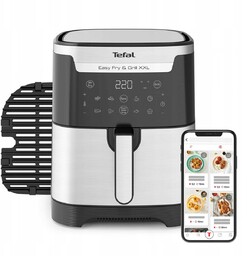 Frytkownica beztłuszczowa TEFAL EY801D FryGrill2w1