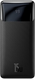 Baseus Bipow 10000mAh 2xUSB USB-C 15W czarny