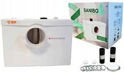 Ibo Sanibo 4 przepompownia ścieków łazienkowa, toaleta, prysznic,