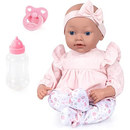 Bayer Design 93827AE lalka niemowlak, reborn, realistyczna, smoczek,