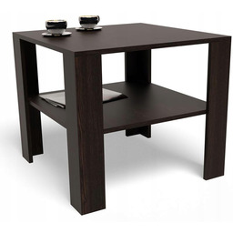 Ława stolik kawowy 68x68 Wysoka EX3 wenge