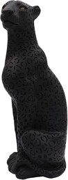 Polyroyal Statua geparda Czarna Pantera Czarna Leopard Statua
