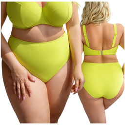 Majtki kąpielowe KRISLINE LEMON Briefs High Waist -