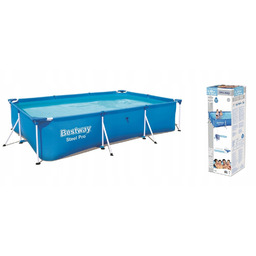 Basen stelażowy prostokątny Bestway 300 x 201 x