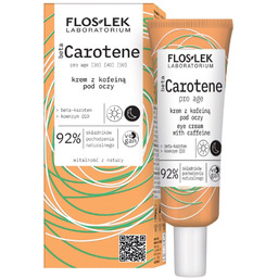 FLOSLEK_Beta Carotene Eye Cream With Caffeine krem pod