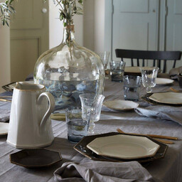 Costa Nova Talerz płytki Luzia Slate Grey 17