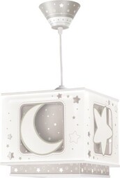 Lampa sufitowa Księżyc i Gwiazdki Moon szara