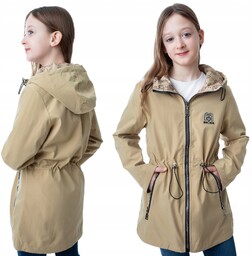 Kurtka Parka "Lena" Wiosna/jesień dziewczęca r.134 cm