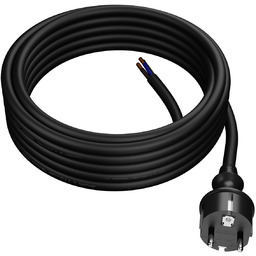 Przewód przyłączeniowy 5m z wtyczką prostą 250V 16A