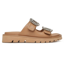 Klapki Eva Minge LILY-VII75-06-1 Beżowy