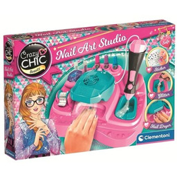 CLEMENTONI Zestaw kreatywny Crazy Chic Studio paznokci 18768