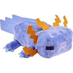 Mattel Minecraft Niebieski Aksolotl Pluszak (20 cm), miękka