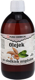 Pure Chemie, Olej Migdałowy Ze Słodkich Migdałów, 1000ml
