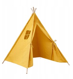 Namiot domek Teepee tipi 120x120x160 cm miodowy