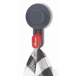 VILEDA Wieszak Easy Home Szaro-czerwony 3 szt