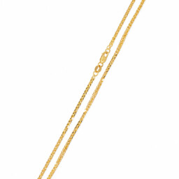 Złoty łańcuszek lisi ogon 55cm LA.01527 PR.585