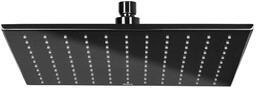 Roca Raindream deszczownica kwadratowa 30x30 cm Titanium Black