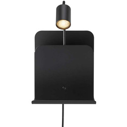 Nordlux - Roomi Lampa Ścienna Black