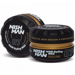 Nishman Styling Wax 07 Gold One pomada, średnie