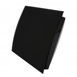 Kratka wentylacyjna Mmp szkło czarny mat elipsa