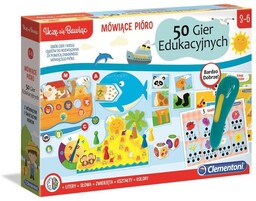 Clementoni Mówiące Pióro 50 gier edukacyjnych 50650