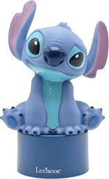 Lexibook, Disney Stitch, lampka nocna z głośnikiem, zmiana