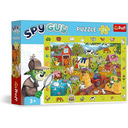 Trefl - Puzzle Obserwacyjne Spy Guy: Farma -