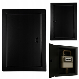 Drzwiczki Rewizyjne Maskujace Metalowa Wyczystka Zatrzask 25x40 Cm