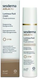 Sesderma Azelac RU, emulsja rozświetlająca SPF 50+, 50