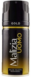 Malizia Uomo Gold - Dezodorant w sprayu (150